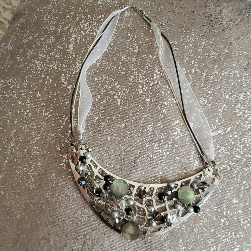 2/$20 Handmade beaded choker